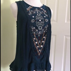 bohemian inspired tank top